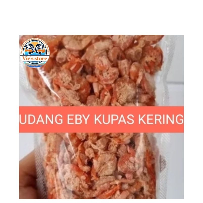 

EBY / UDANG KUPAS BERSIH KERING. KEMASAN 200GRAM