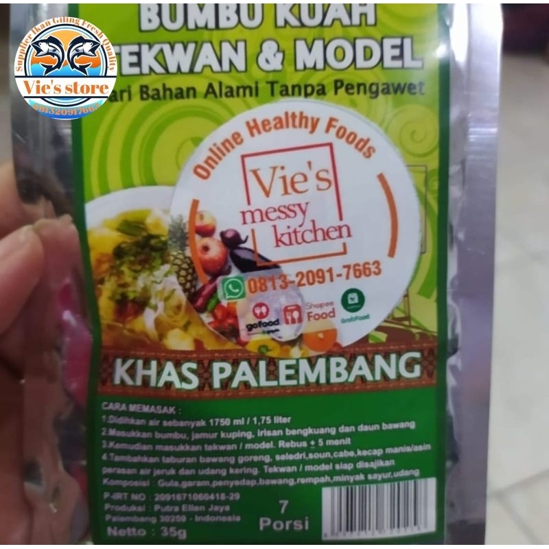 

BUMBU TEKWAN KUAH INSTAN. KEMASAN 35 GR