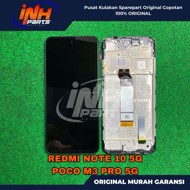 [INH PARTS] LCD TS TOUCHSCREEN XIAOMI REDMI NOTE 10 5G / POCO POCOPHONE M3 PRO ORIGINAL COPOTAN