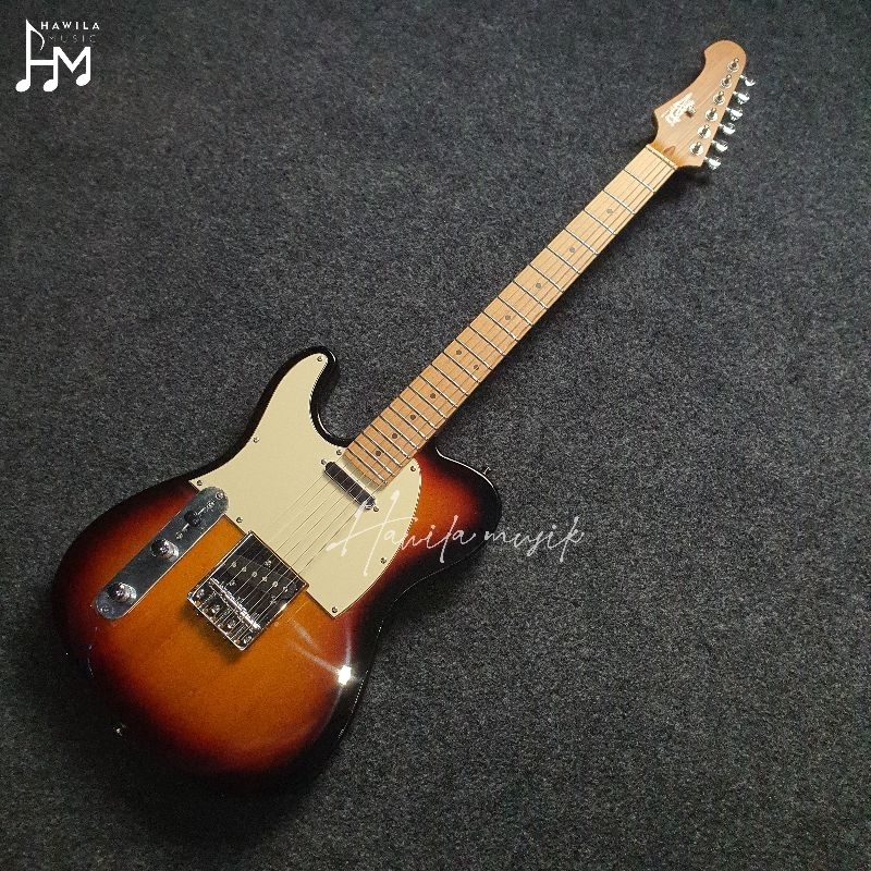 Gitar Elektrik Kidal Jet JT 300 SB - BTS LH Lefthanded Electric Guitar Sunbrust