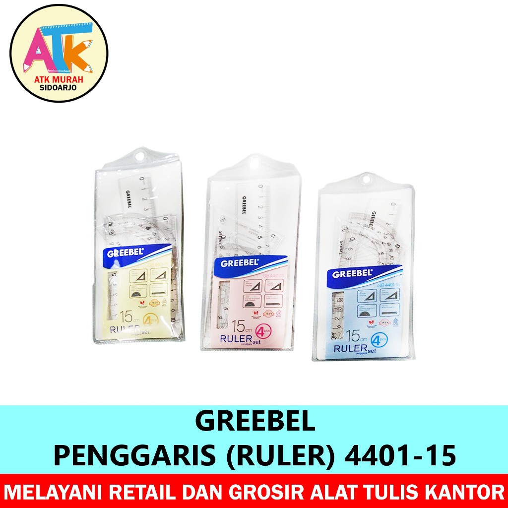

PENGGARIS - GREEBEL PENGGARIS (RULER) 4401-15