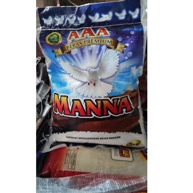 

Beras Premium AAA Manna, beras Manna 5kg