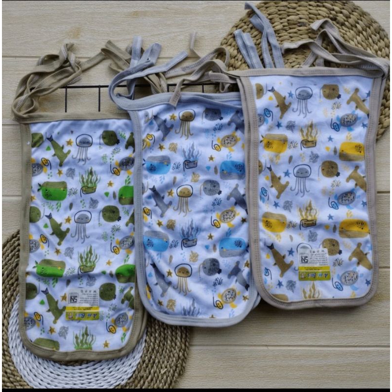 6 pcs popok bayi baru lahir popok sambung cuci popok tali bayi baru lahir