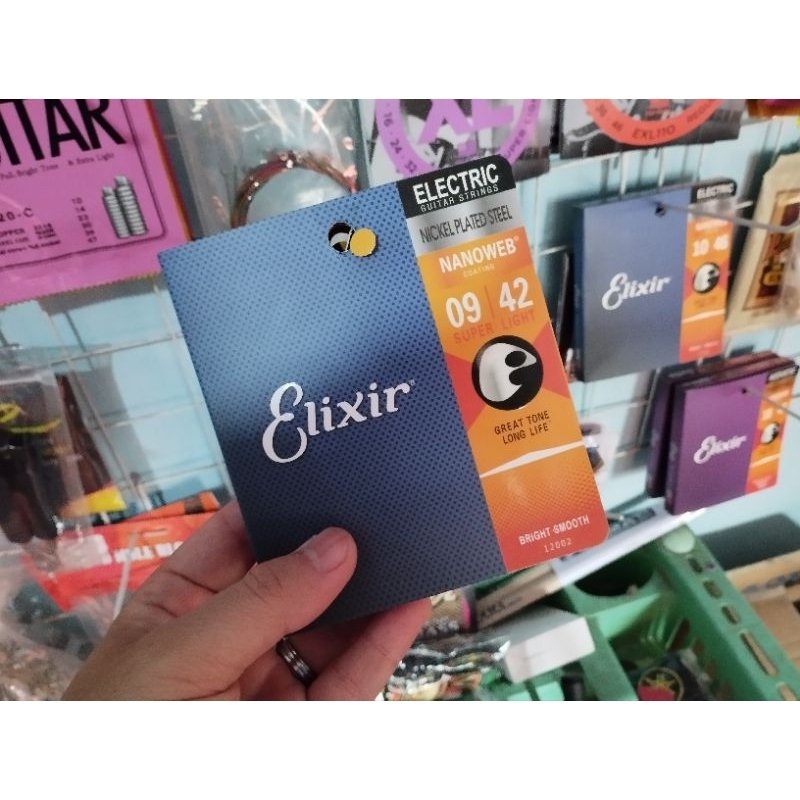 Senar gitar elektrik elixir