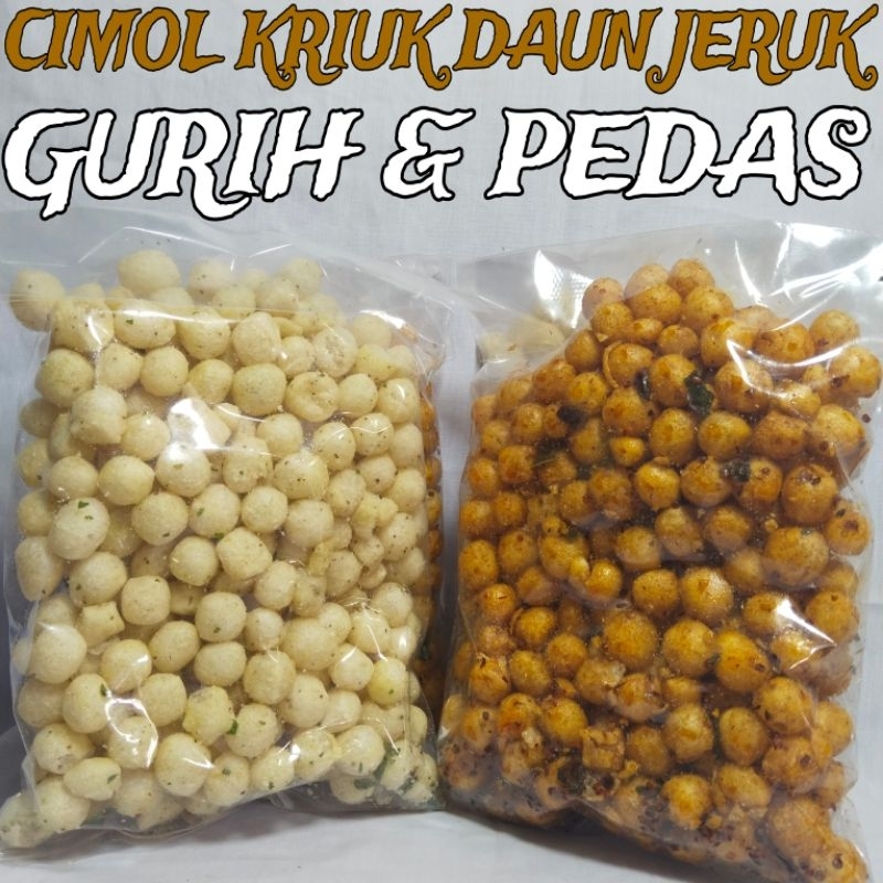 

Cimol Pedas Daun Jeruk 250g