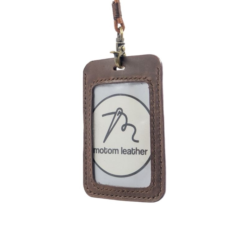 

leather name tag kulit sapi asli handmade