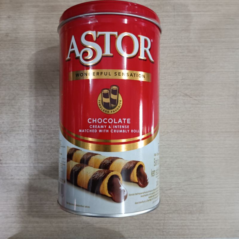 

ASTOR WAFER STIK COKLAT | ASTOR WINDERFUL SENSATION KALENG 330G