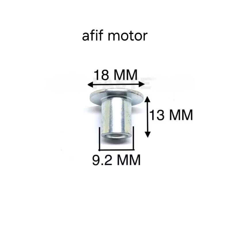 Ring Bosh lobang m6 atau baut sepuluhan tinggi 1,3cm / 13mm Ori