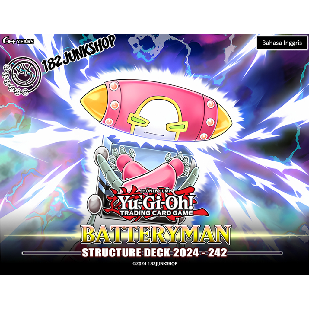 Yugioh Structure Deck 242 - Batteryman Deck - Non ORI
