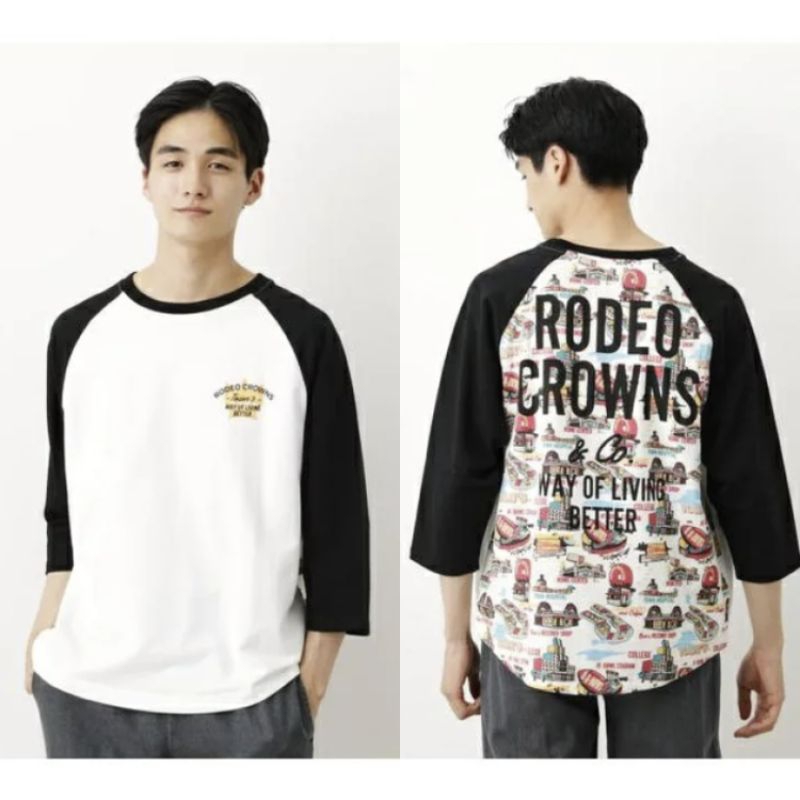 Kaos Pria Rodeo Crown & Way Of Living Better