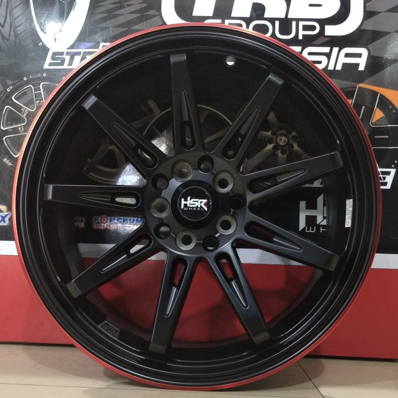 Velg mobil yaris cross ring 18 HSR TIKALA pcd 5x100/114,3 - Velg xpander new avanza rush Hrv ring 18