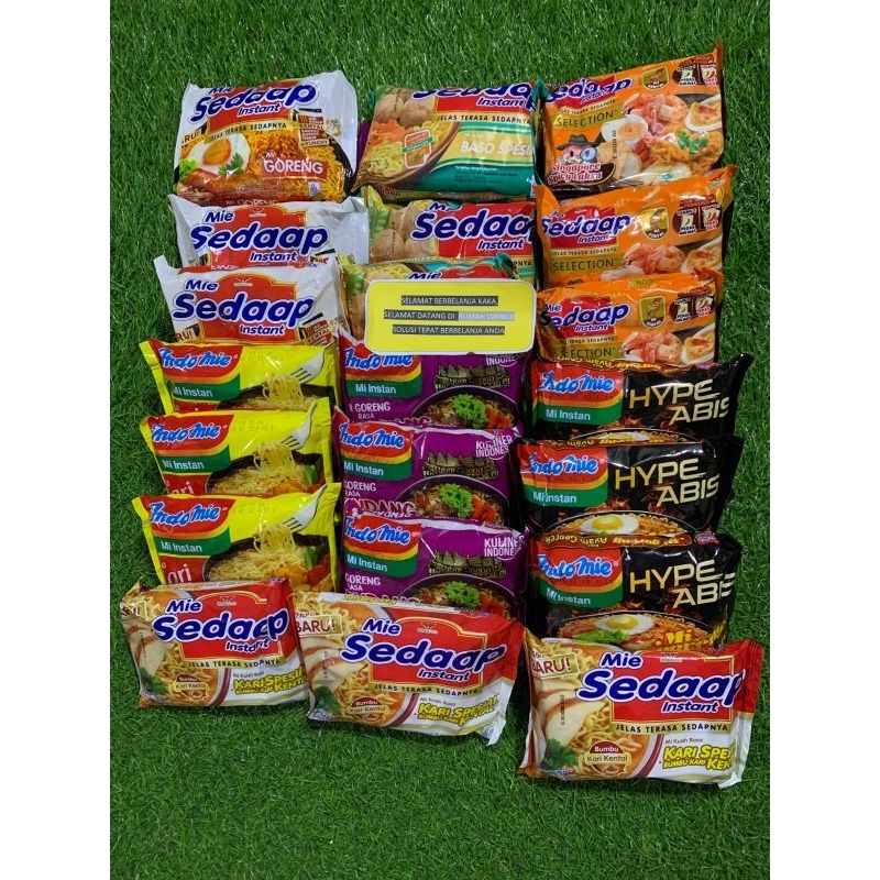 

Paket Hemat Sembako Mie Instant Rp.150.000