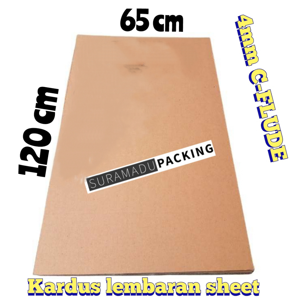 

KARDUS SHEET 65x120 cm 120x65 cm Kardus Lembaran Polos / Kardus Karton lembaran polos / Karton lembaran corrugated