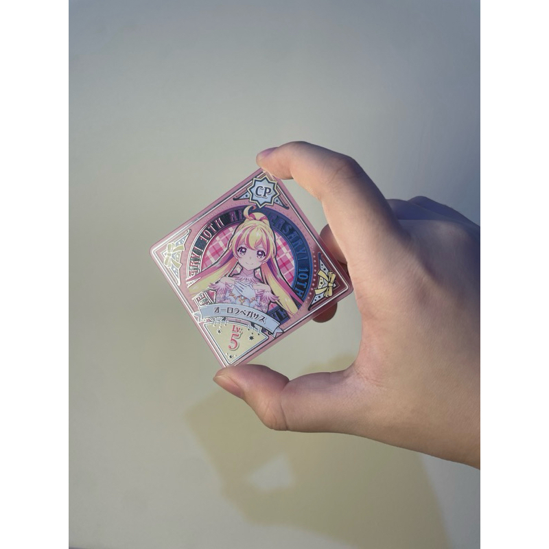 AIKATSU SERIES AIKATSU PLANET 10TH ANNIVERSARY AIKATSU SPECIAL SWING CARD CAMPAIGN RARE CARD DRESS C