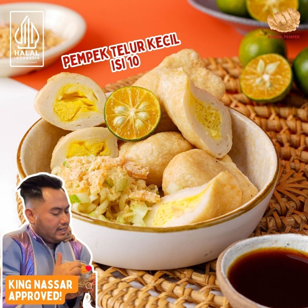 

Nyemil Pempek - Pempek Telur Kecil isi 10