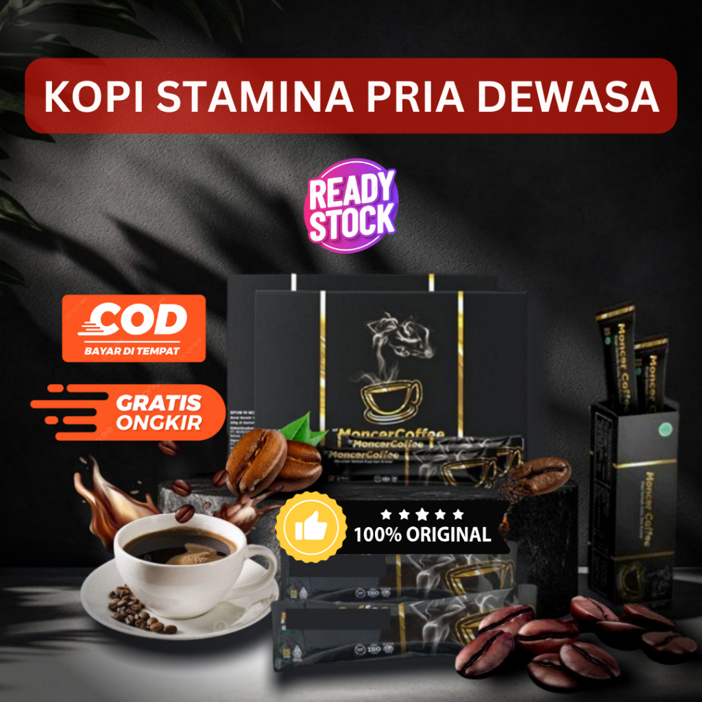 

CoffeeMoceerr Original Kopi Pria Perkasa 10 Kali Kuat Tahan Lama Di Ranjang Tanpa Efek Samping