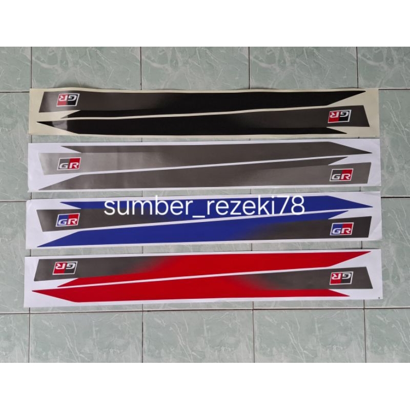 sticker stiker Toyota GR raize/stiker GR raize Rocky/stiker gr raize