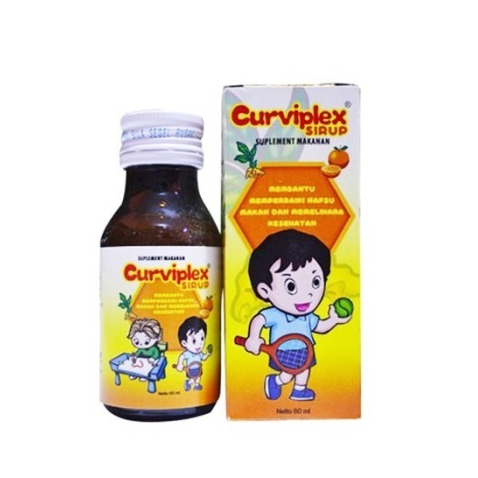 

CURVIPLEX SIRUP 60ml Suplemen Makanan