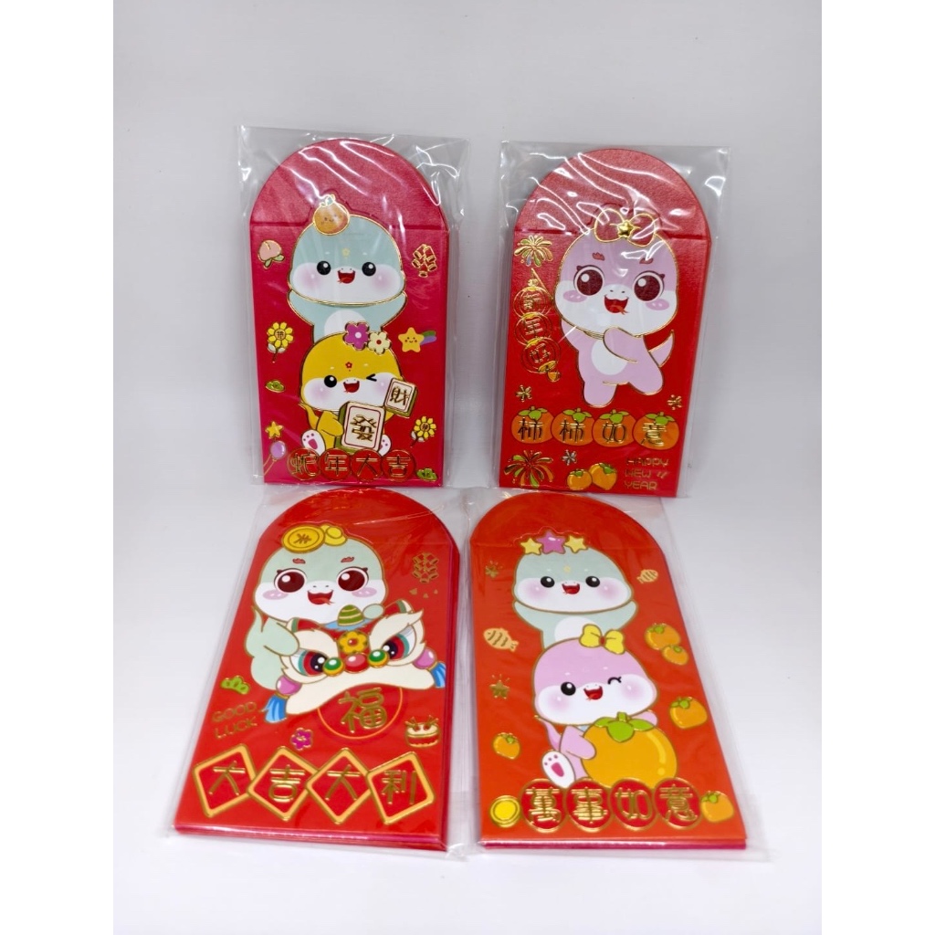 

ANGPAO IMLEK 2025 LUCU | ANGPAO MURAH EDISI SHIO ULAR | ANGPAO CUTE MURAH ISI 6 ULAR | ANGPAU ULAR 2025