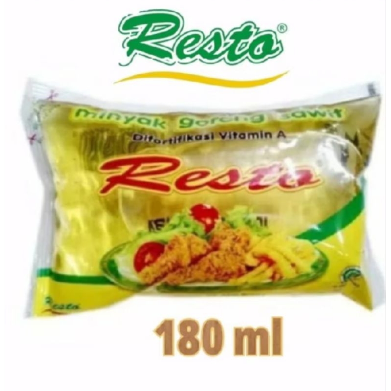 

Minyak Goreng Resto 180ml