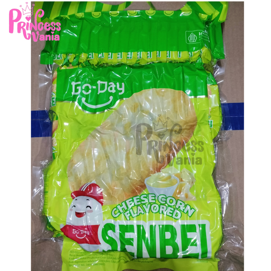 

GROSIR 1 PACK GODAY SENBEI CHEESE CORN FLAVORED 8,6GR ISI 80 PCS