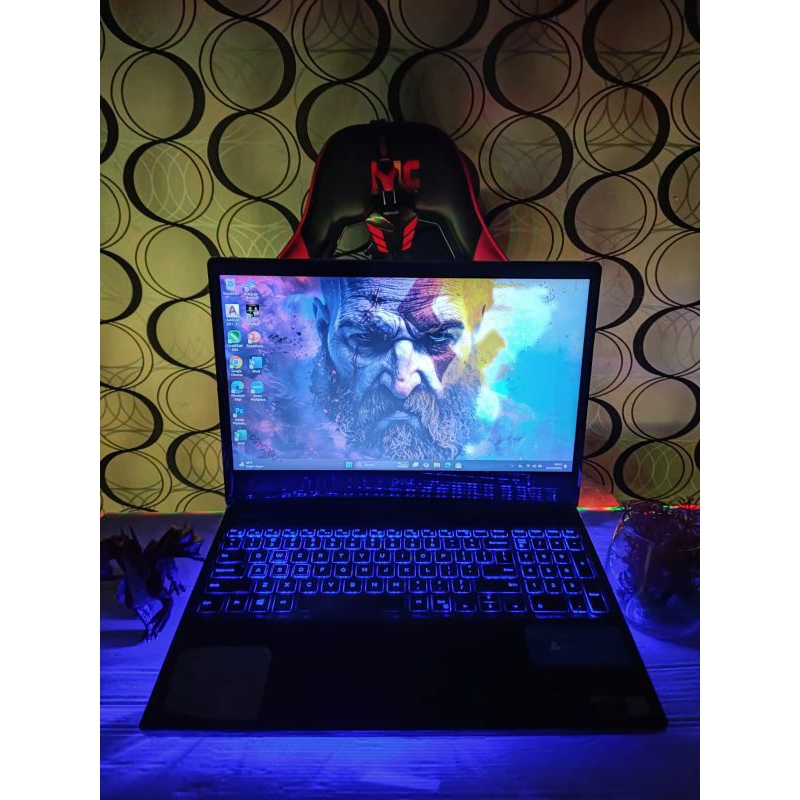 Laptop Gaming Dell G5 Core i7 Ram 16/512gb Dual Vga Nvidia Rtx 2060 Core i7 Windows 11 Siap Pakai