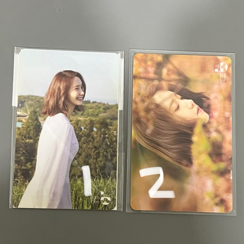 SNSD YOONA PC photocard official cashbee