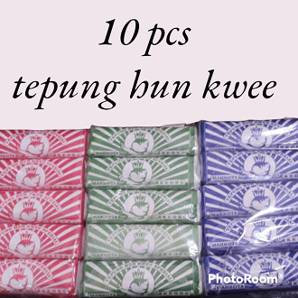 

10 pcs Tepung Hun kwee 100gr/tepung hunkwe 10 pcs