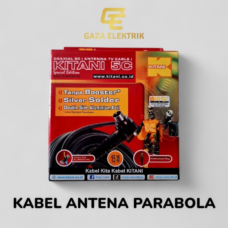 Kabel antena parabola KITANI 15M
