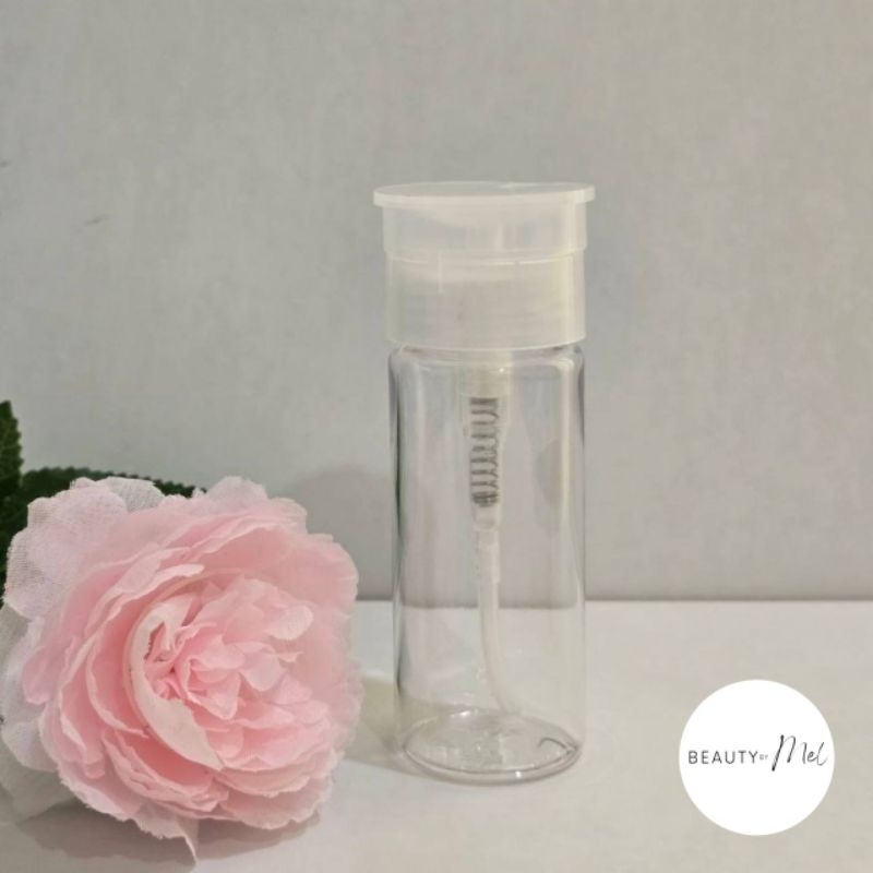 Botol Pump Micellar Water Free Stiker Waterproof / Botol Travel Size