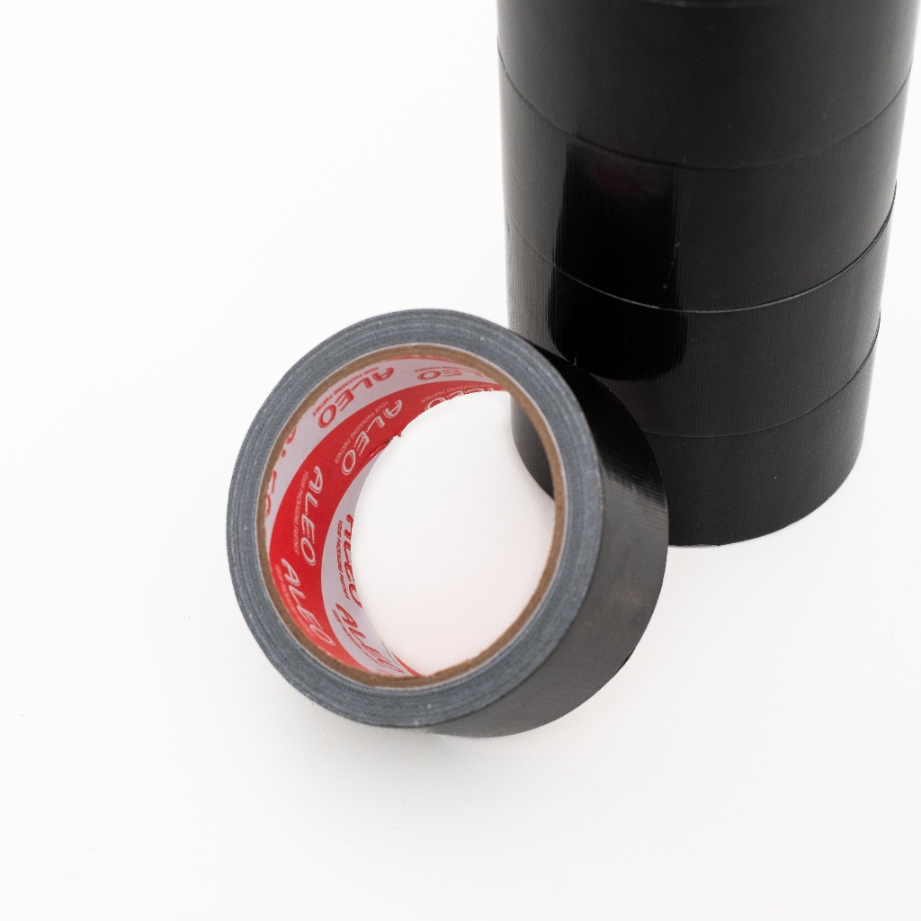 

Lakban Kain Hitam 45mm 2 INCH x 12 Meter - Cloth Tape Hitam 45mm 2 INCH x 12 Meter ALEO
