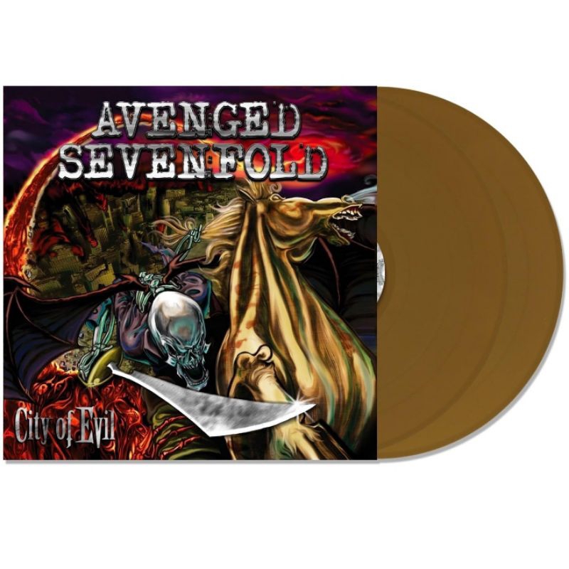 Vinyl City of Evil Avenged Sevenfold Official LP
