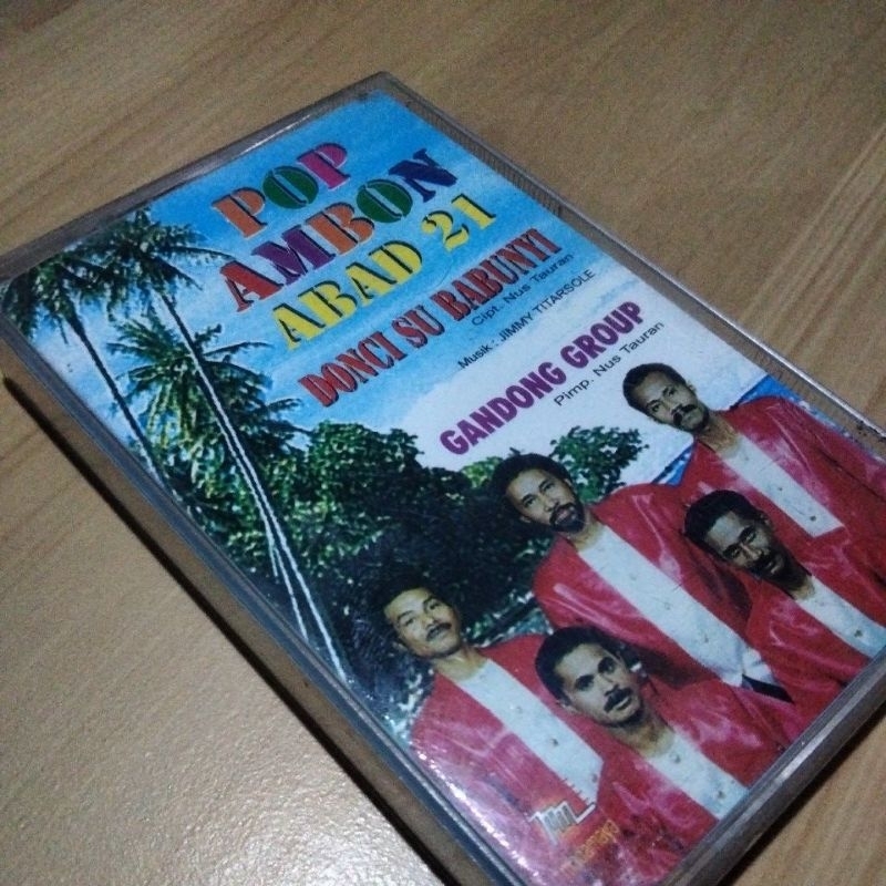 kaset pita full box original"POP AMBON ABAD 21"