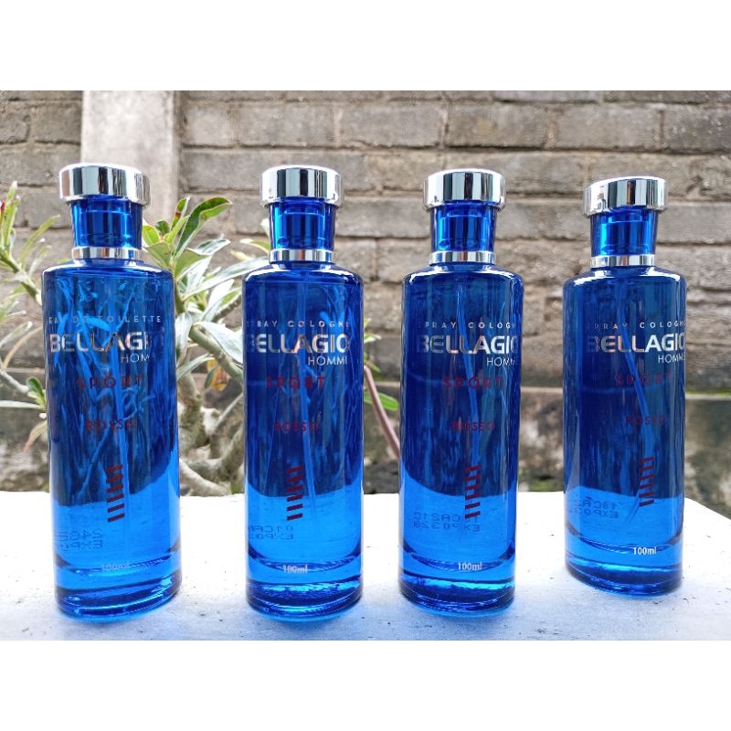 [ 100% ORI ]BELLAGIO SPORT HOMME PARFUM SPRAY BOTOL BELING 100ML