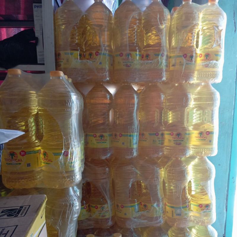 

minyak goreng tropical botol 2liter 1slop isi6