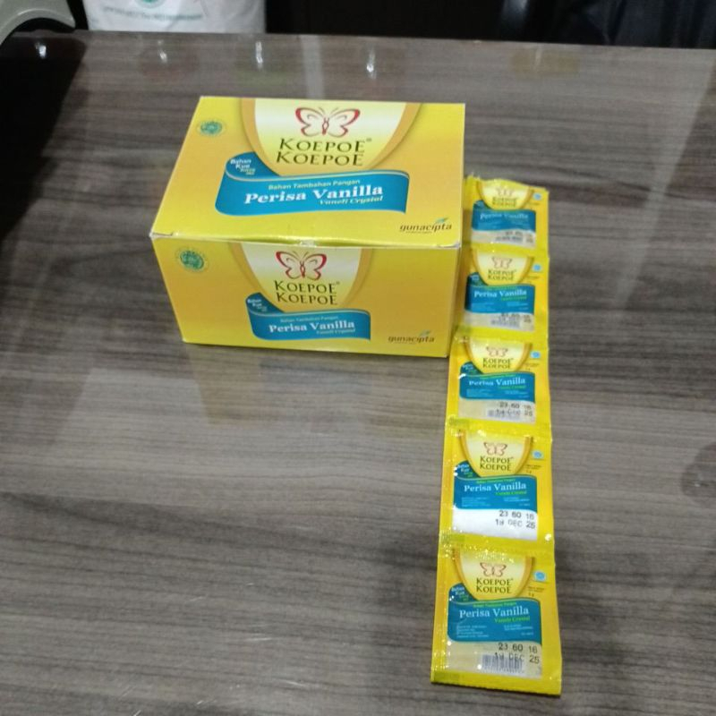 

Koepoe-Koepoe Perisa Vanilla 2gr (1 Renteng 10pcs)