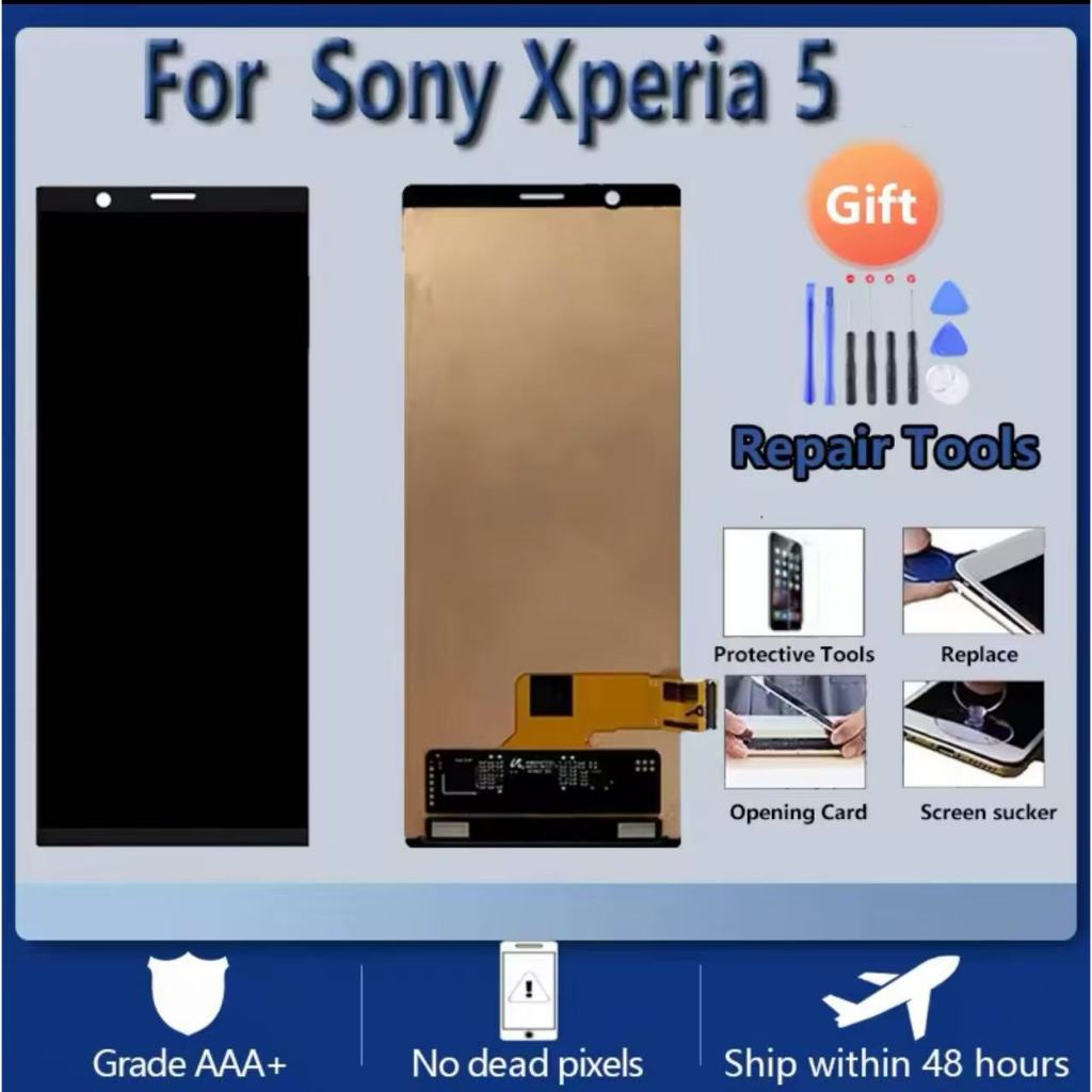 6.1" OEM LCD For SONY Xperia 5 X5 Display LCD Touch Screen Digitizer Assembly Replacement Parts J821