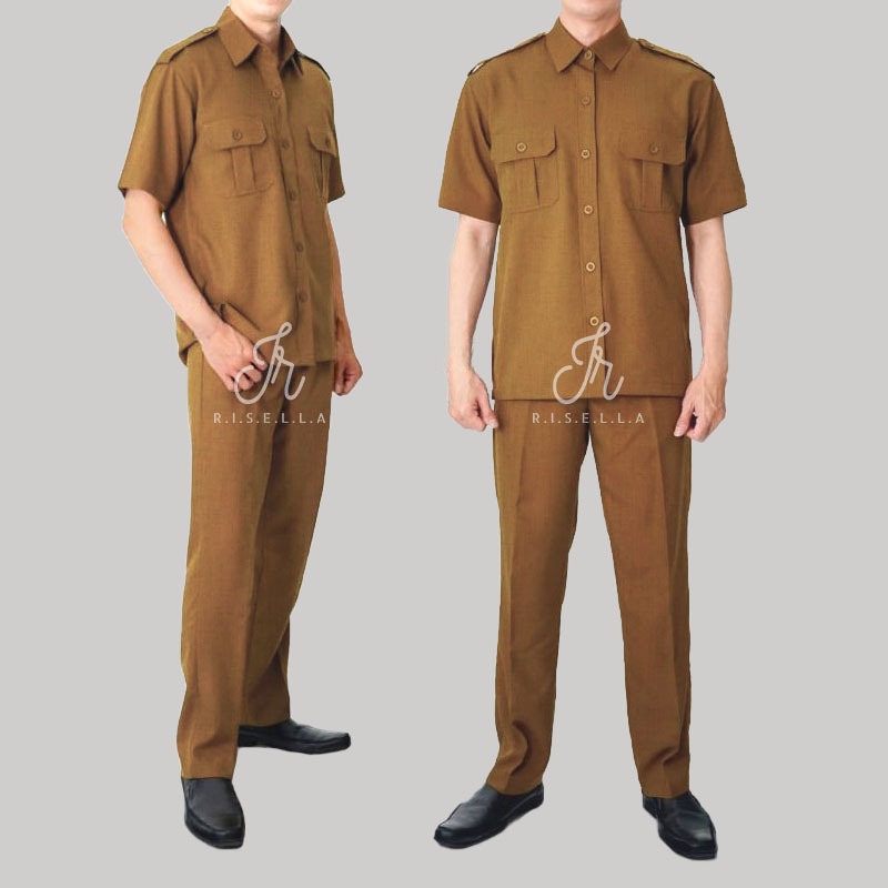 Baju Seragam Dinas Pemda PDH PNS Pria Laki-Laki
