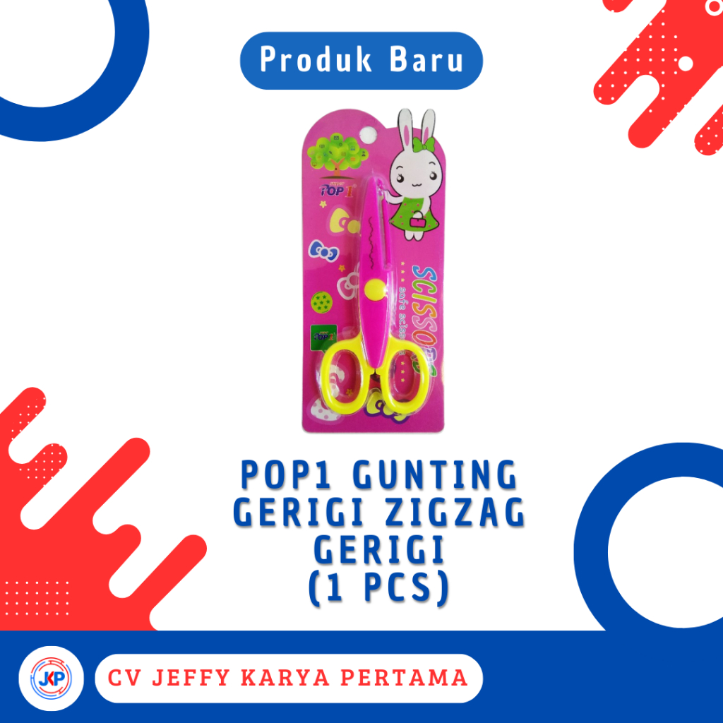 

Pop 1 Gunting Gerigi Zig Zag (1 Pcs)
