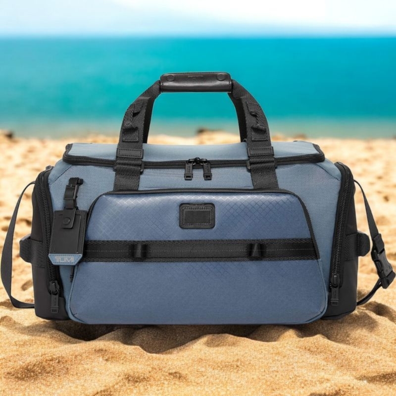 TUMI ALPHA BRAVO travel bag MASON [Color: BLACK/ BLUE GRAY]