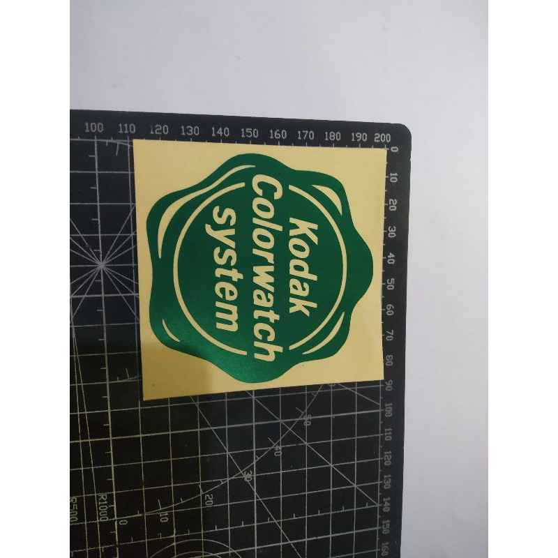

stiker cutting kodak
