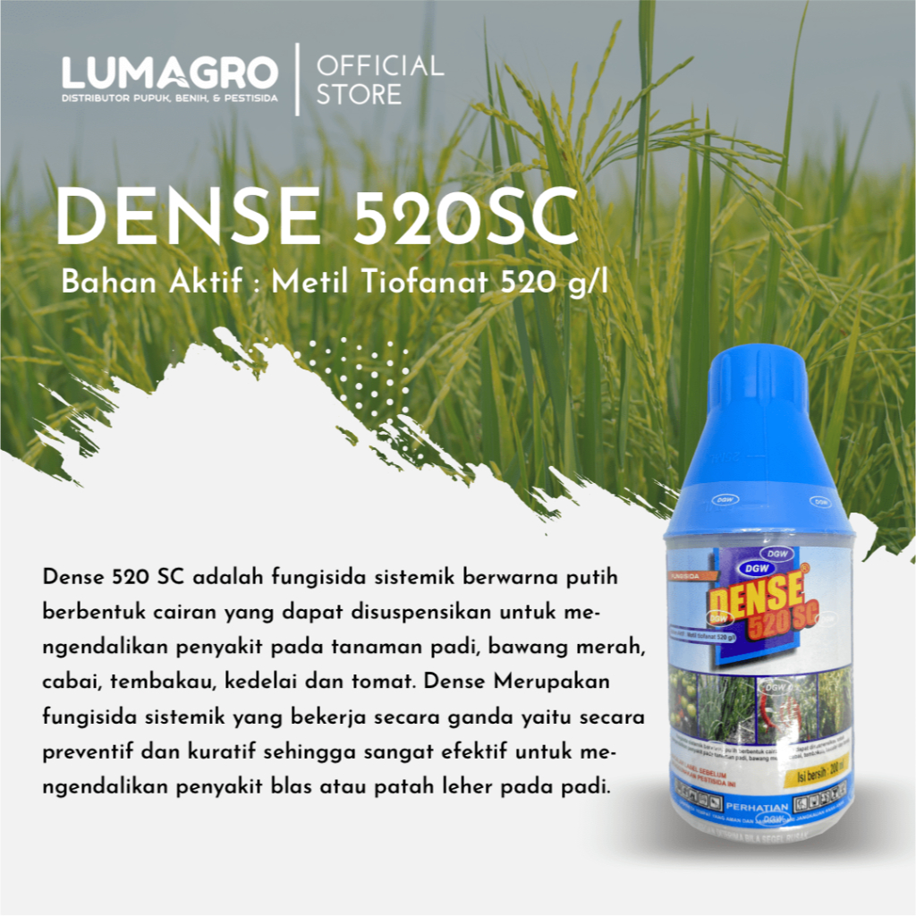 Fungisida DENSE KECIL 520 SC - 200 ML