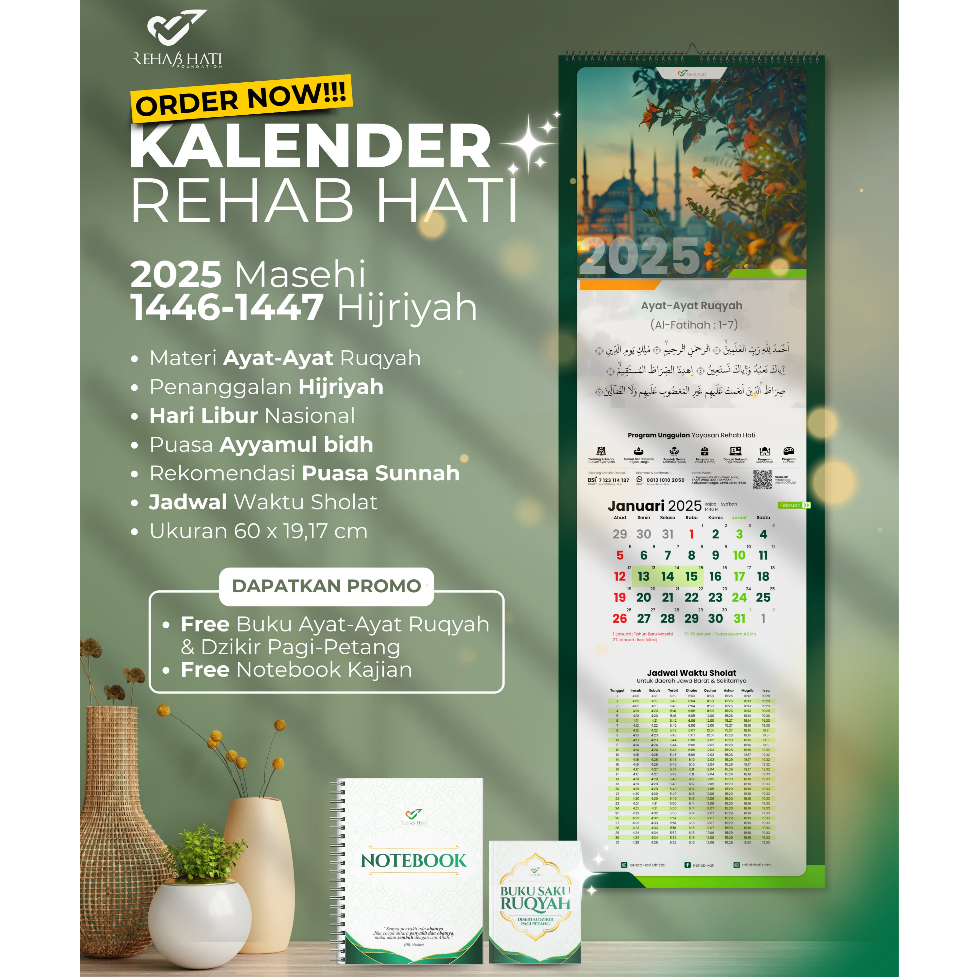 

Rehab Hati Herbal Paket Kalender