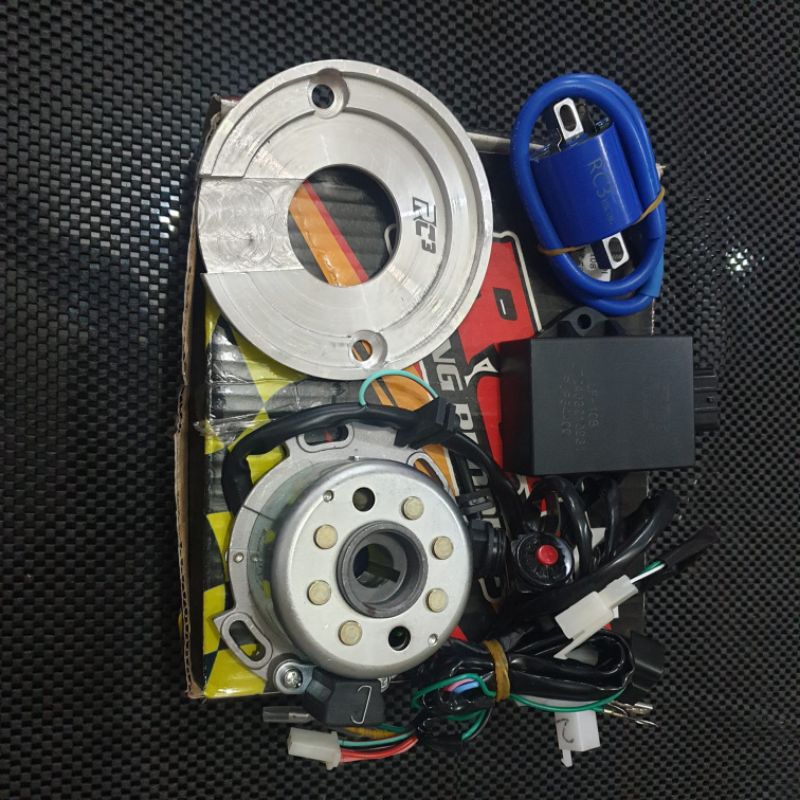 Magnet Pengapian Racing YZ RC3 Yamaha RXZ RX Z Berikut Koil Spull Cdi Plendes Planes Magnet Kabel da