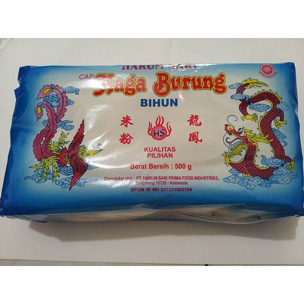 

Bihun Cap Naga Burung 500gr