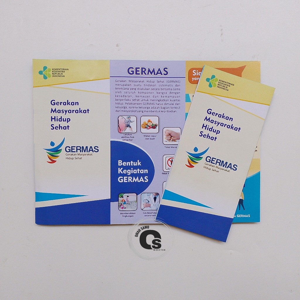 

Leaflet Gerakan Masyarakat Hidup Sehat - GERMAS - Brosur Kesehatan