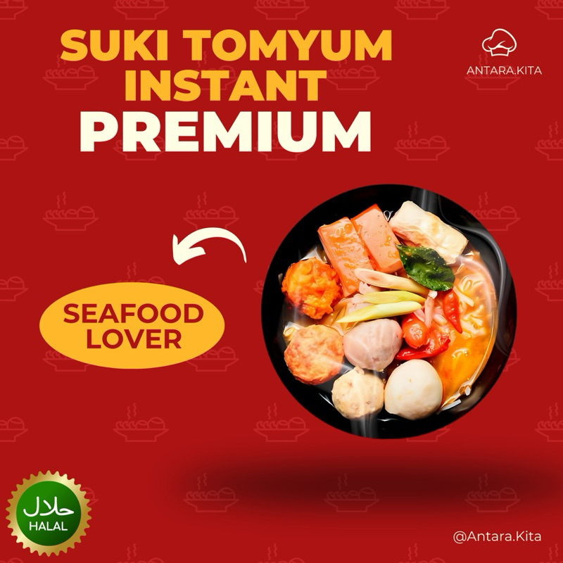 

SUKI TOMYAM PREMIUM SIAP MASAK - SEAFOOD LOVER