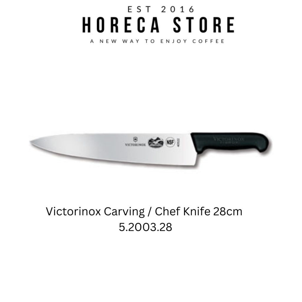 Pisau Chef knife victorinox Bilah pisau 28cm -  CARVING Knife Victorinox 5.2003.28 ukuran 28cm - Pis