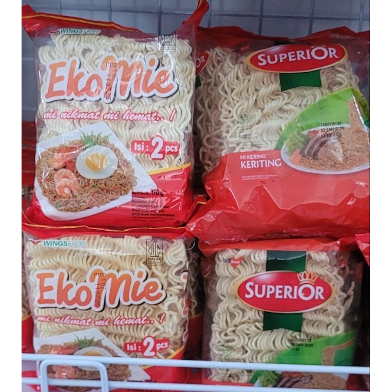 

Mie keriting eko mie superior