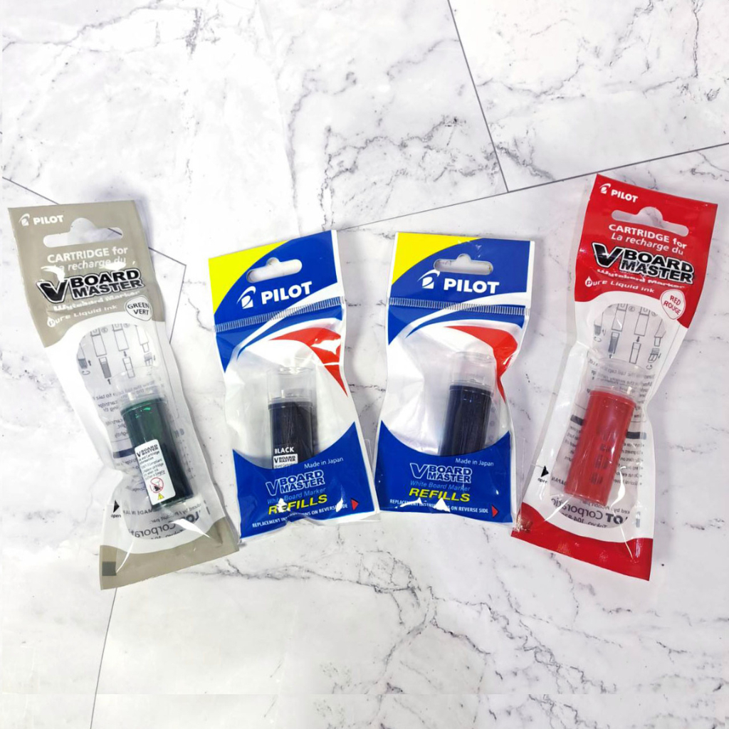 

Refill Cartridge untuk Pilot V Board Master – Warna Merah, Hijau, Biru, Hitam